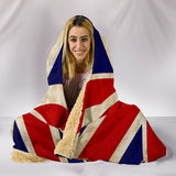 Custom Hoodie Blanket - English Flag