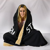 Stay warm at home with dogs Hooded Blanket