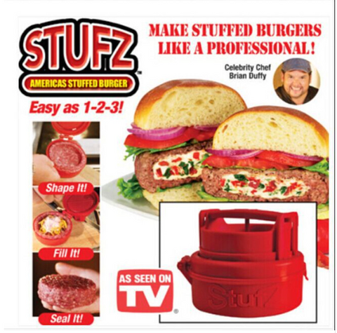 Hamburger Press for Stuffed Burgers