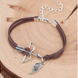 Handmade Bow and Arrow Bracelet