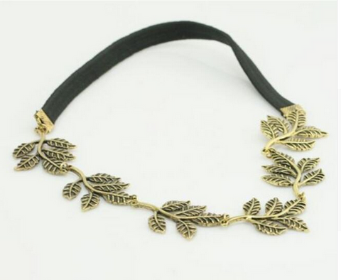 Romantic Olive Branch Leaves Head Bands