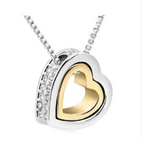 Heart Crystal Necklace Offer