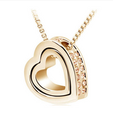 Heart Crystal Necklace