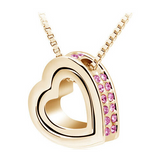 Heart Crystal Necklace