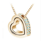 Heart Crystal Necklace