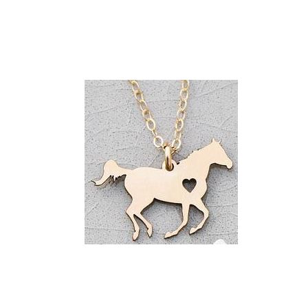 Racing Horse Necklace
