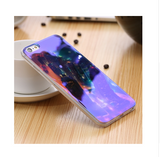 Modern Blue Ray Light Clear Mobile Phone Case For iPhone 6 6S 6 Plus 5.5 6S Plus Offer