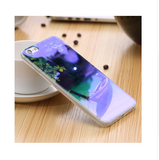 Modern Blue Ray Light Clear Mobile Phone Case For iPhone 6 6S 6 Plus 5.5 6S Plus