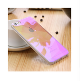 Modern Blue Ray Light Clear Mobile Phone Case For iPhone 6 6S 6 Plus 5.5 6S Plus Offer