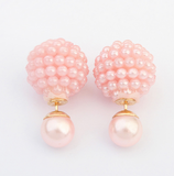 Double Sided Imitation Pearl Fashion Earrings Offer