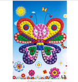 Kids' 12 Patterns Foam Mosaic Stickers Art Puzzle Offer