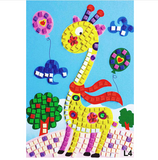 Kids' 12 Patterns Foam Mosaic Stickers Art Puzzle Offer