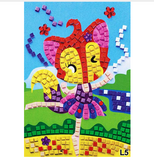 Kids' 12 Patterns Foam Mosaic Stickers Art Puzzle