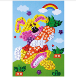 Kids' 12 Patterns Foam Mosaic Stickers Art Puzzle Offer