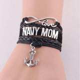 Infinity Love NAVY MOM Bracelet Offer