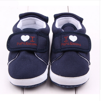 Unisex Love Mama Papa Baby Shoes
