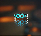 8 Style Women's Silver Plated Luminous Ring Offer