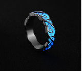 8 Style Women's Silver Plated Luminous Ring Offer