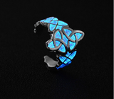 8 Style Women's Silver Plated Luminous Ring Offer