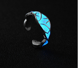 8 Style Women's Silver Plated Luminous Ring