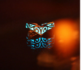 8 Style Women's Silver Plated Luminous Ring Offer