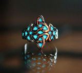 8 Style Women's Silver Plated Luminous Ring Offer