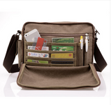 High Quality Multifunction Men Canvas Bag Casual Travel