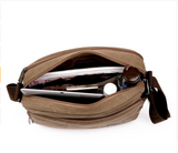 High Quality Multifunction Men Canvas Bag Casual Travel