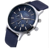 Luxury Men's Casual Military Quartz Sports Wristwatch