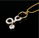 Medical Stethoscope Syringe & Needle Metal Pendant Necklace Offer
