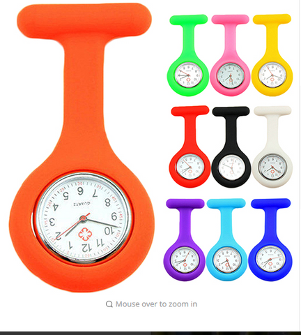 Nurses Multicolor Fob Pocket Watch Offer