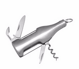 Stainless Steel Multi-function Pocket Bar Tools Screwdriver- Wine- Beer Opener