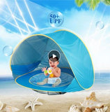 Incredible Portable Swimming Pool and Play House Tent for Children
