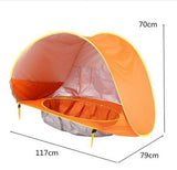 Incredible Portable Swimming Pool and Play House Tent for Children