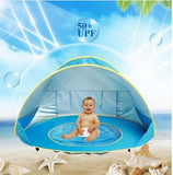 Incredible Portable Swimming Pool and Play House Tent for Children