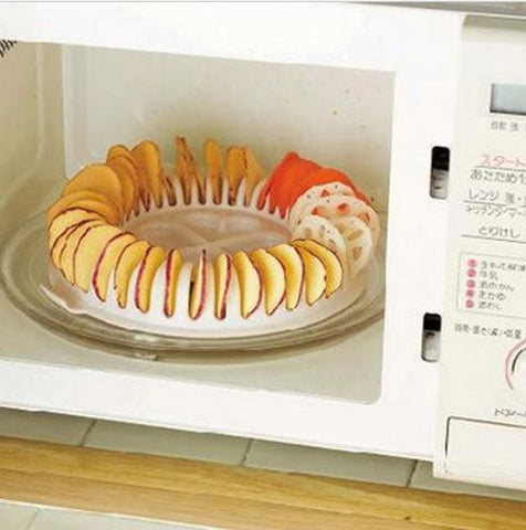 Microwave Oven Fat Free Potato Chips Maker