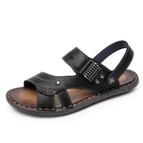Breathable Leather Men  Sandals