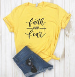 Hope and Faith Over Fear T-Shirts