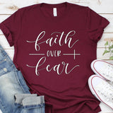 Hope and Faith Over Fear T-Shirts