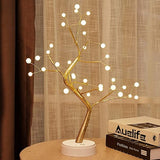Tabletop Bonsai Tree Light with Eight Functions Lighted Tree Copper Wire Tree Lights,DIY Artificial Light Tree Lamp Decoration