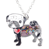 Pug Dog Necklace