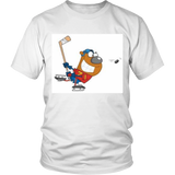 Funny Hockey Player Unisex T-Shirt