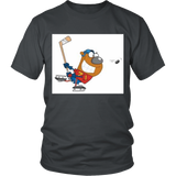 Funny Hockey Player Unisex T-Shirt