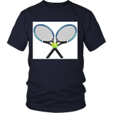 Tennis Rackets Unisex T-Shirt