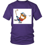 Funny Hockey Player Unisex T-Shirt