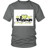 I Love Tennis Unisex T-Shirt