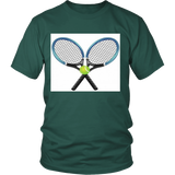 Tennis Rackets Unisex T-Shirt