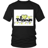 I Love Tennis Unisex T-Shirt