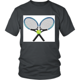 Tennis Rackets Unisex T-Shirt