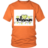 I Love Tennis Unisex T-Shirt